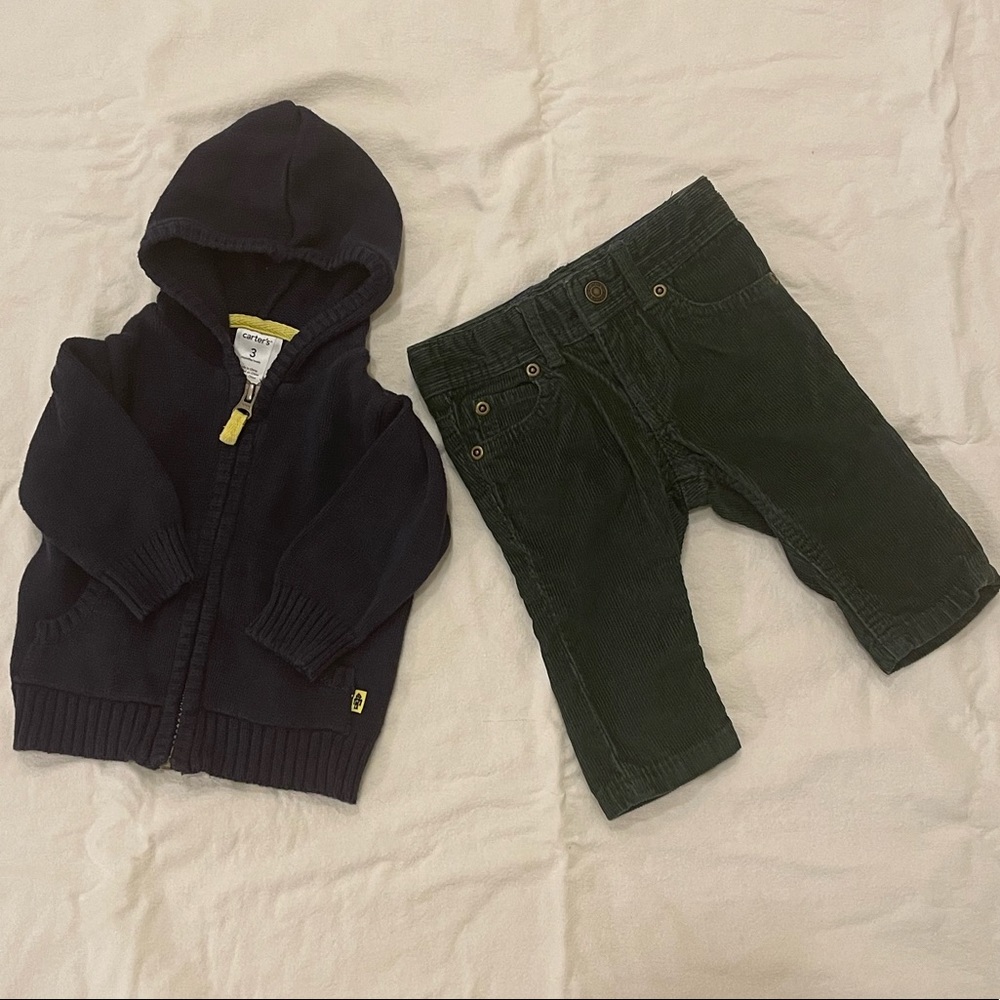 12 piece baby boy bundle 0-3M